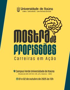 Universidade de Itaúna prepara Mostra de Profissões para ajudar jovens a escolherem sua carreira