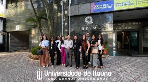 Alunos do curso de Direito da Universidade de Itaúna realizam visita técnica ao TRE-MG