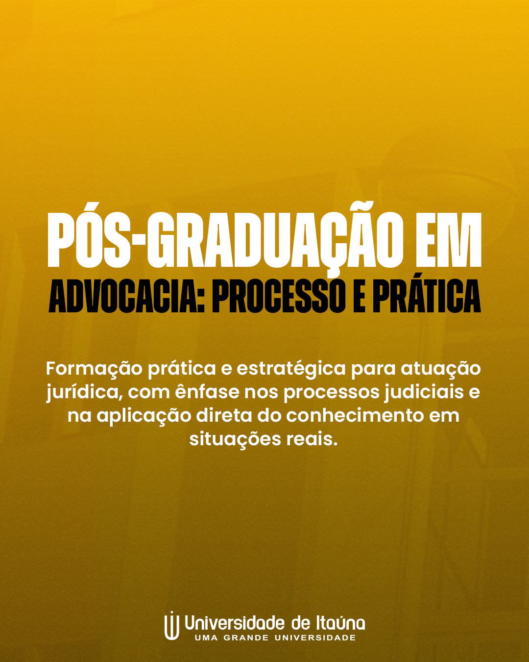 Pós-Graduação em Advocacia: Processo e Prática